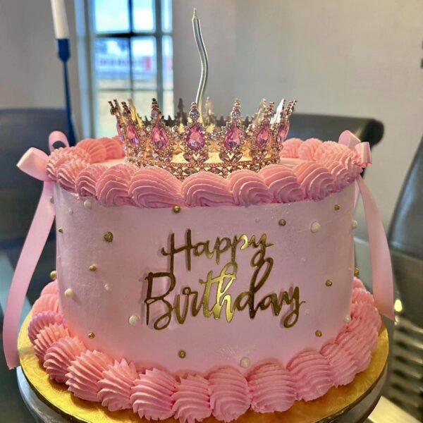 Crown Candle Cake